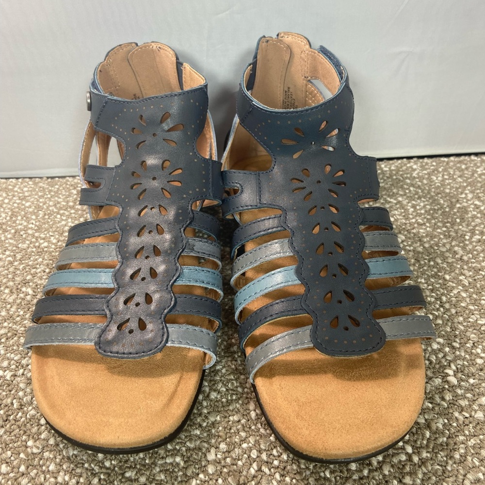 Women's Bennie Sandals Earth Origins Crafted Leather, Enjoy Comfort in each Step